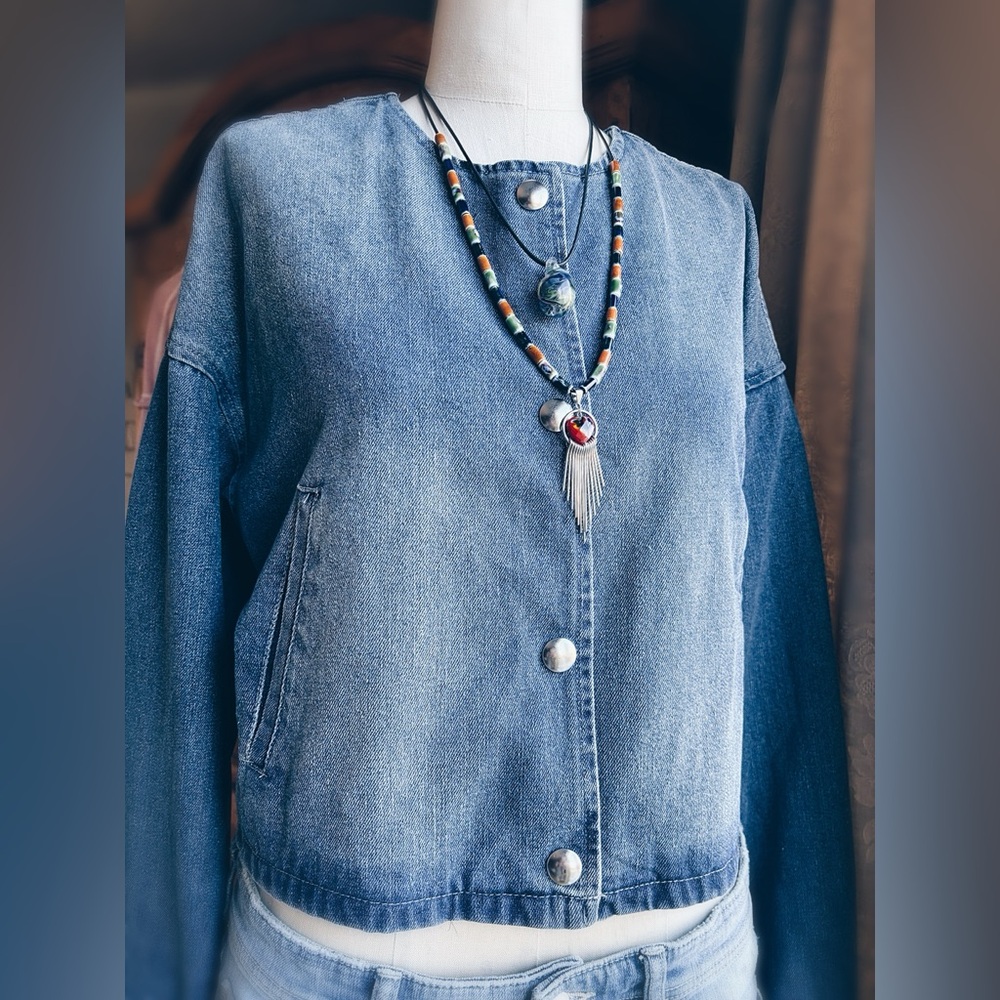 OOAK Artisan Borosilicate "Galaxy" Vortex Pendant - Adjustable Art - Picture 7 of 16